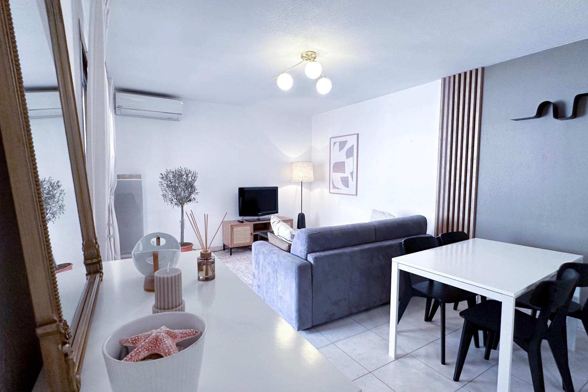 St Roch 2 - Appart 300 M De La Gare, Clim, Terrasse, Garage Antibes Luaran gambar